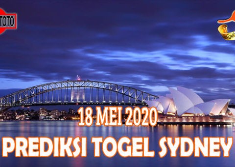 Prediksi Togel Sydney Hari Ini 18 Mei 2020