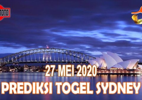 Prediksi Togel Sydney Hari Ini 27 Mei 2020
