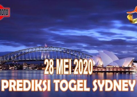 Prediksi Togel Sydney Hari Ini 28 Mei 2020