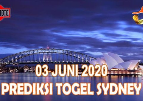 Prediksi Togel Sydney Hari Ini 3 Juni 2020