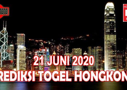 Prediksi Togel Hongkong Hari Ini 21 Juni 2020