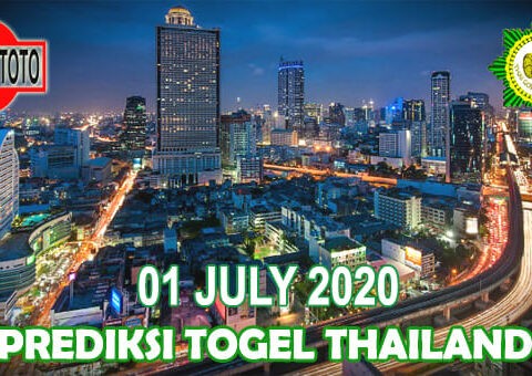 Prediksi Togel Thailand Hari Ini 01 Juli 2020