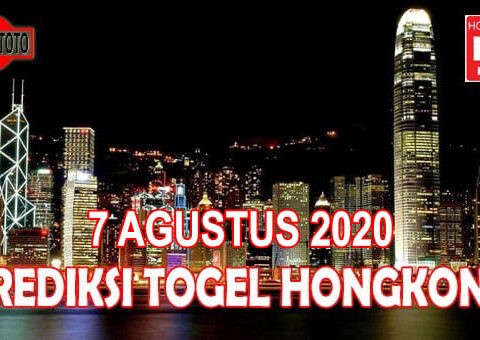 Prediksi Togel Hongkong Hari Ini 7 Agustus 2020
