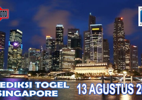 Prediksi Togel Singapore Hari Ini 13 Agustus 2020