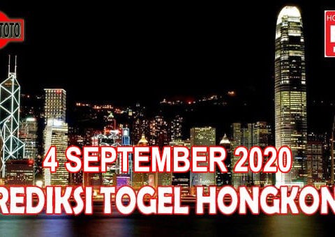 Prediksi Togel Hongkong Hari Ini 4 September 2020