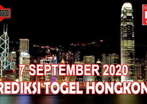 Prediksi Togel Hongkong Hari Ini 7 September 2020