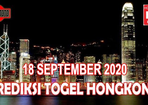 Prediksi Togel Hongkong Hari Ini 18 September 2020