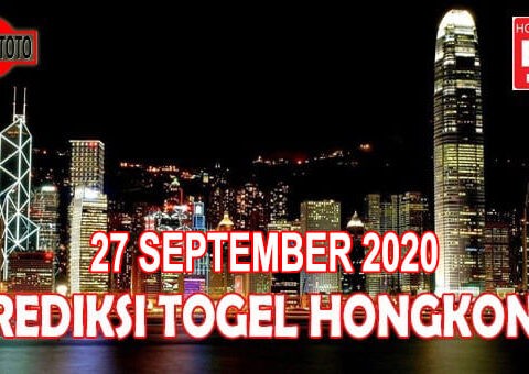 Prediksi Togel Hongkong Hari Ini 27 September 2020