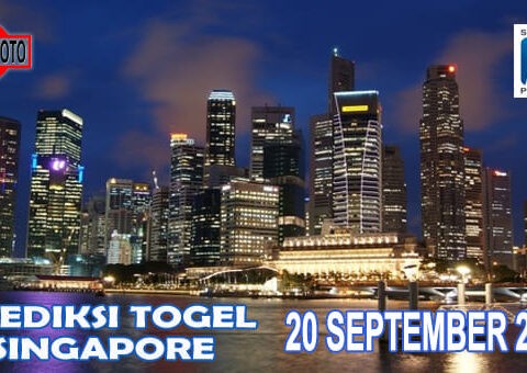Prediksi Togel Singapore Hari Ini 20 September 2020
