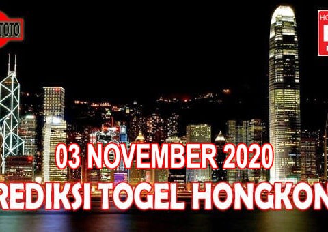 Prediksi Togel Hongkong Hari Ini 03 November 2020