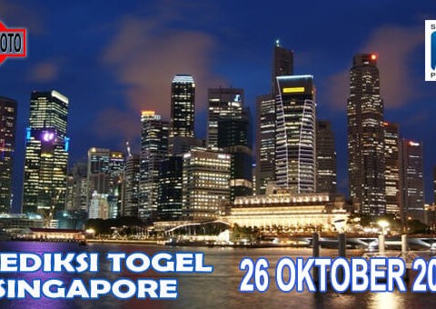 Prediksi Togel Singapore Hari Ini 26 Oktober 2020