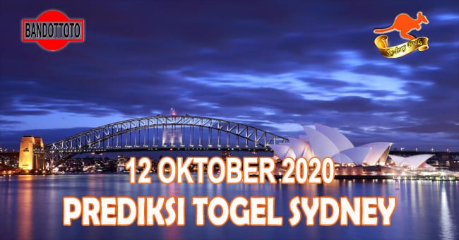 Prediksi Togel Sydney Hari Ini 12 Oktober 2020