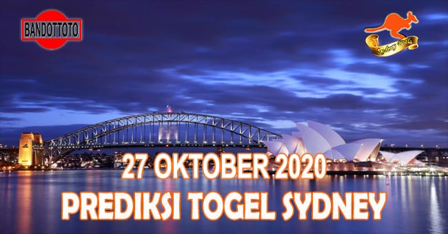 Prediksi Togel Sydney Hari Ini 27 Oktober 2020