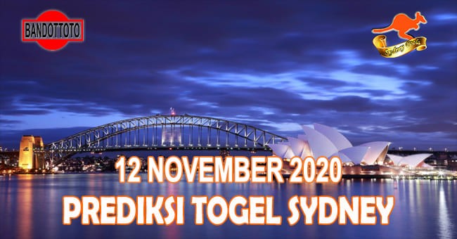 Prediksi Togel Sydney Hari Ini 12 November 2020