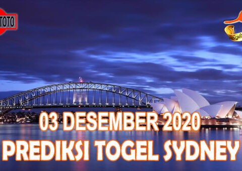 Prediksi Togel Sydney Hari Ini 03 Desember 2020