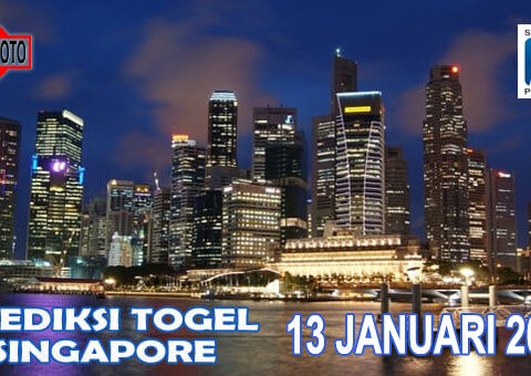 Prediksi Togel Singapore Hari Ini 13 Januari 2021