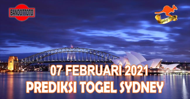 Prediksi Togel Sydney Hari Ini 07 Februari 2021
