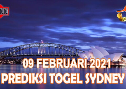 Prediksi Togel Sydney Hari Ini 09 Februari 2021