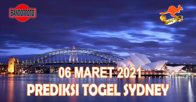 Prediksi Togel Sydney Hari Ini 06 Maret 2021
