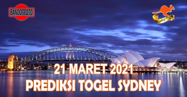 Prediksi Togel Sydney Hari Ini 21 Maret 2021