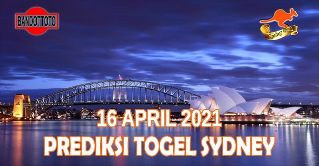 Prediksi Togel Sydney Hari Ini 16 April 2021
