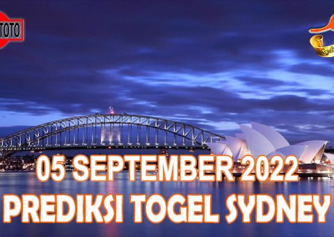 Prediksi Togel Sydney Hari Ini 5 September 2022