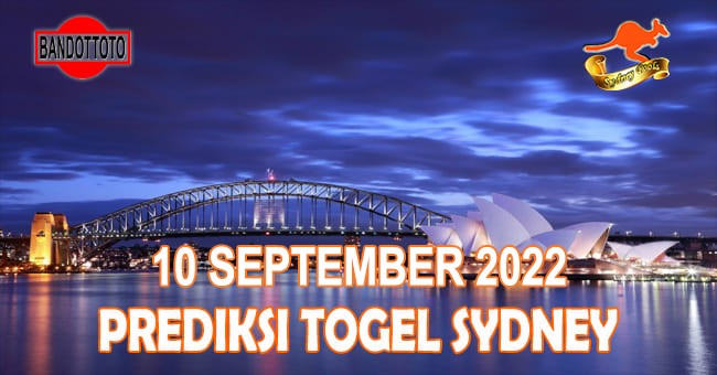 Prediksi Togel Sydney Hari Ini 10 September 2022