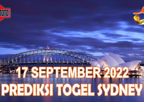 Prediksi Togel Sydney Hari Ini 17 September