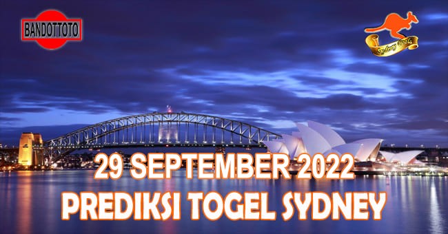 Prediksi Togel Sydney Hari Ini 29 September 2022