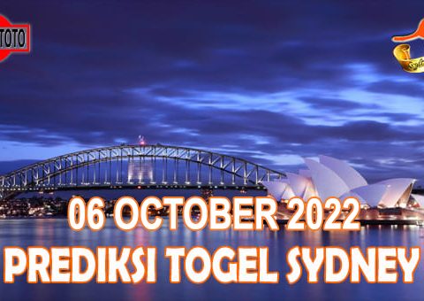 Prediksi Togel Sydney Hari Ini 06 October 2022