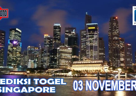 Prediksi Togel Singapore Hari Ini 03 November 2022
