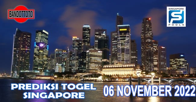 Prediksi Togel Singapore Hari Ini 06 November 2022