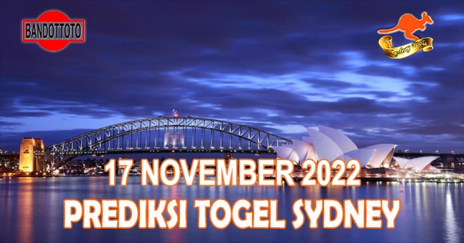 Prediksi Togel Sydney Hari Ini 17 November 2022