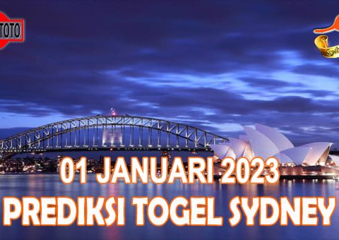 Prediksi Togel Sydney Hari Ini 01 Januari 2023