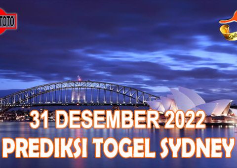 Prediksi Togel Sydney Hari Ini 31 Desember 2022