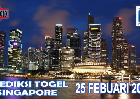 Prediksi Togel Singapore Hari Ini 25 Febuari 2023