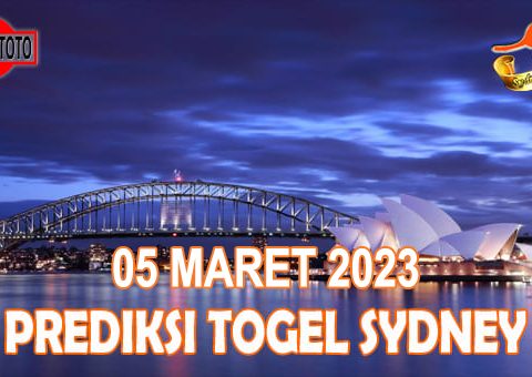 Prediksi Togel Sydney Hari Ini 05 Maret 2023